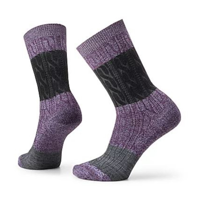 Smartwool Everyday Color Block Cable Crew – Women’s